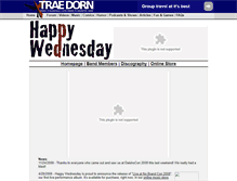 Tablet Screenshot of happywednesday.trhonline.com